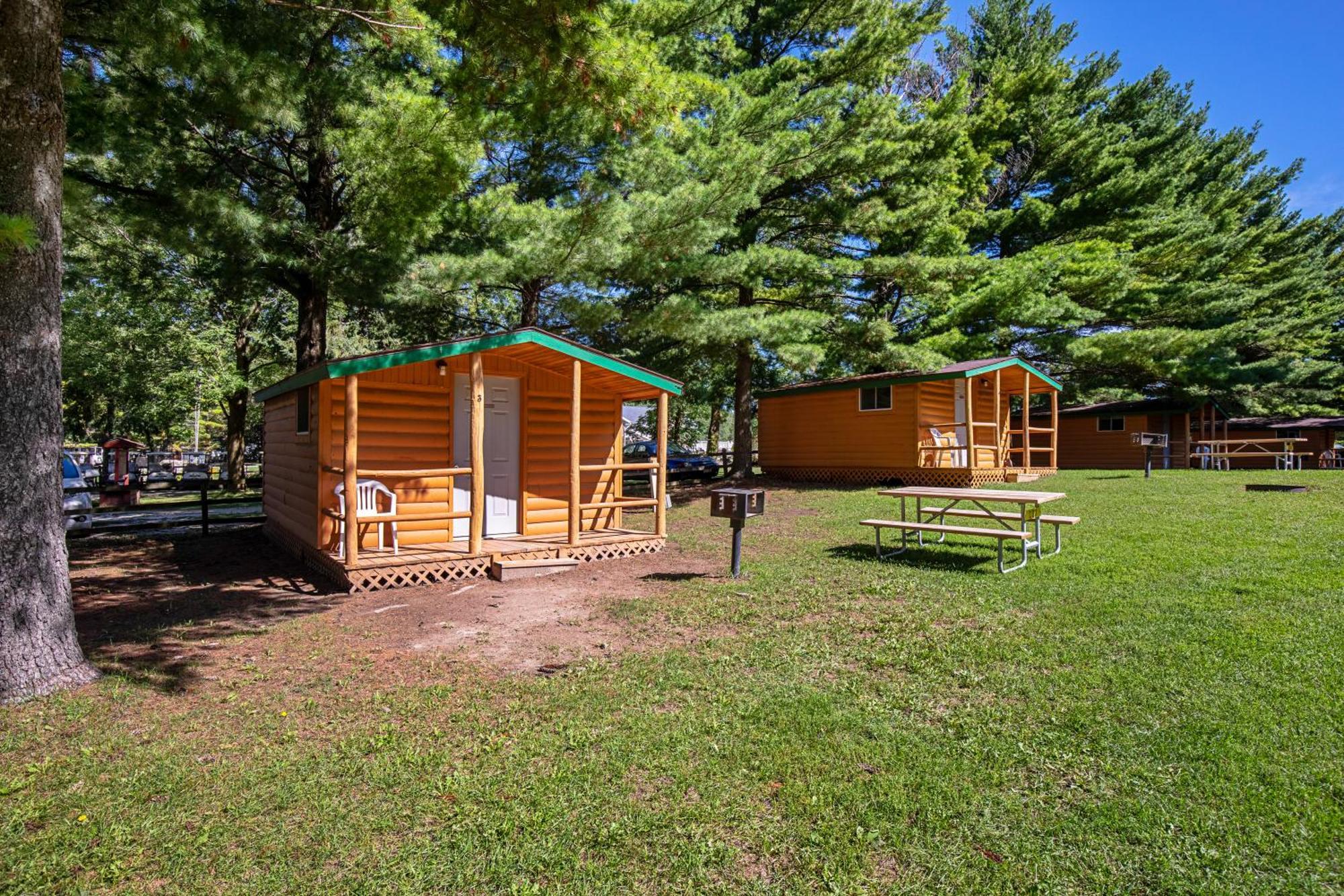Plymouth Rock Camping Resort Basic Cabin Elkhart Lake Eksteriør bilde
