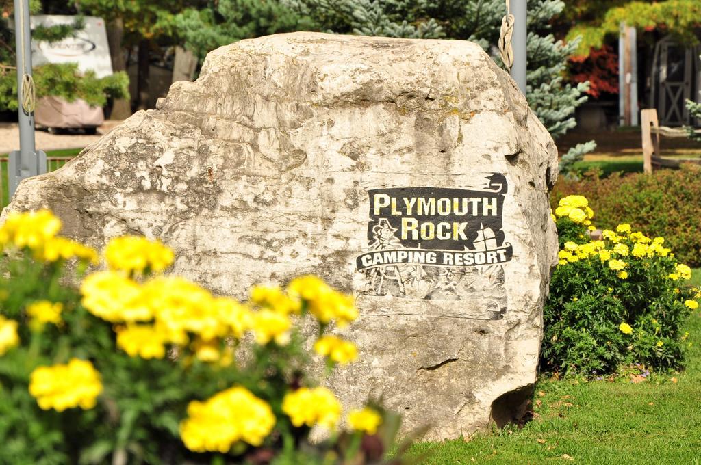 Plymouth Rock Camping Resort Basic Cabin Elkhart Lake Eksteriør bilde